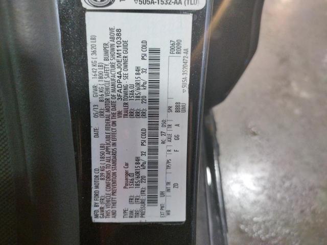Photo 10 from auction – 2014 FORD FIESTA S with VIN 3FADP4AJ0EM110388