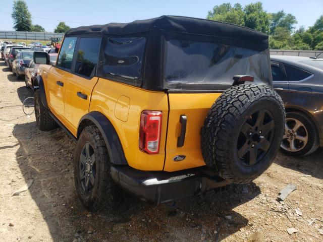 Photo 3 from auction – 2022 FORD BRONCO BAS with VIN 1FMEE5BP7NLA82437