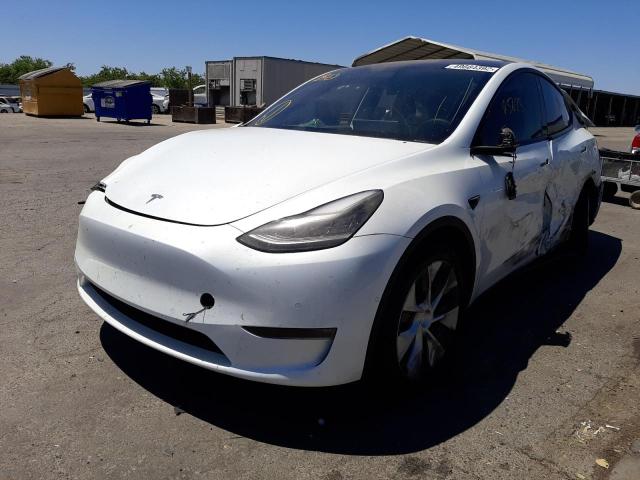 Photo 2 from auction – 2021 TESLA MODEL Y with VIN 5YJYGDEE7MF096601