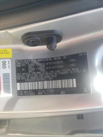 Photo 10 from auction – 2015 TOYOTA SIENNA XLE with VIN 5TDYK3DC0FS657826