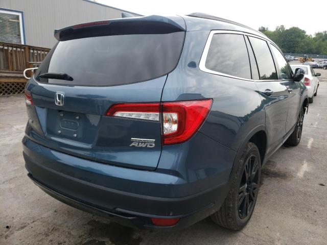 Photo 4 from auction – 2021 HONDA PILOT SE with VIN 5FNYF6H20MB048146