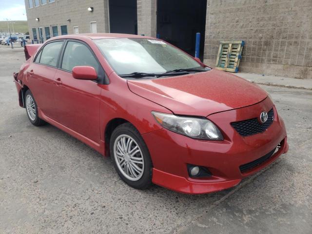 TOYOTA COROLLA BA 2009 with VIN 2T1BU40E79C162923 - Photo from auction