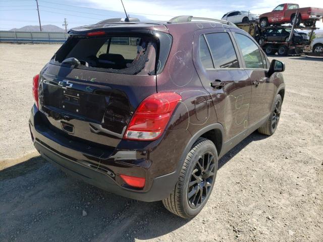 Photo 4 from auction – 2021 CHEVROLET TRAX 1LT with VIN KL7CJPSB8MB359864