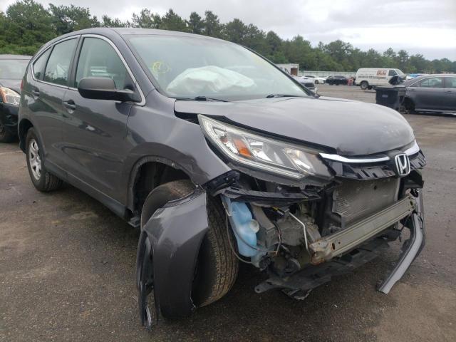 HONDA CR-V LX 2015 with VIN 5J6RM4H34FL015751 - Photo from auction