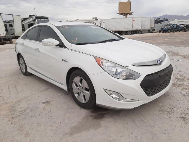 HYUNDAI SONATA HYB 2012 مع رقم تعريف المركبة KMHEC4A44CA055809 - صورة من المزاد
