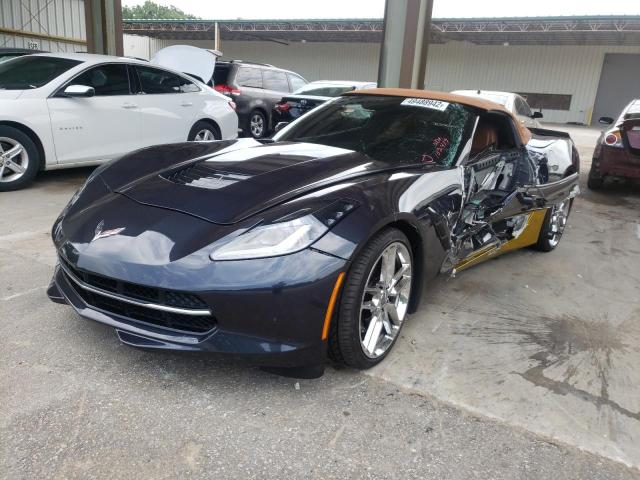 Photo 2 from auction – 2014 CHEVROLET CORVETTE S with VIN 1G1YK3D73E5129455