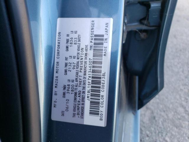 Photo 10 from auction – 2010 MAZDA 3 I with VIN JM1BL1SF7A1346307
