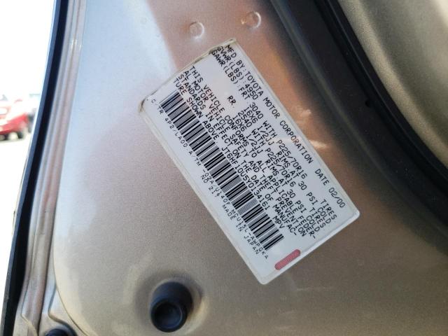Photo 10 from auction – 2000 LEXUS RX 300 with VIN JT6HF10U5Y0134161