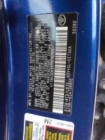 Photo 10 from auction – 2011 TOYOTA CAMRY SE with VIN 4T1BK3EKXBU615368
