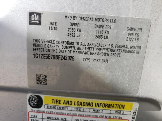 Photo 10 from auction – 2011 CHEVROLET MALIBU LTZ with VIN 1G1ZE5E79BF242029