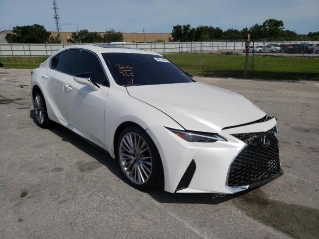 LEXUS IS 300 2022 with VIN JTHD81F22N5049346 - Photo from auction