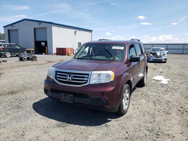 Photo 2 from auction – 2014 HONDA PILOT LX with VIN 5FNYF4H23EB019472