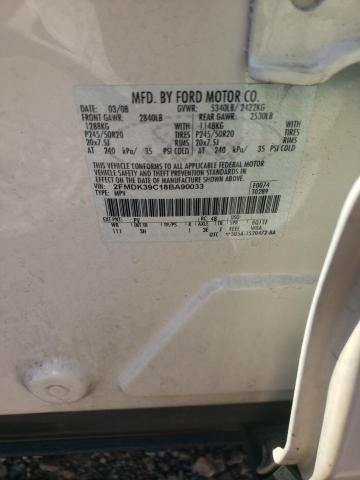 Photo 10 from auction – 2008 FORD EDGE LIMIT with VIN 2FMDK39C18BA90033