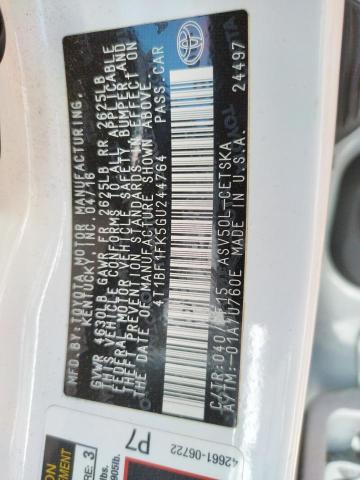 Photo 10 from auction – 2016 TOYOTA CAMRY LE with VIN 4T1BF1FK5GU244764