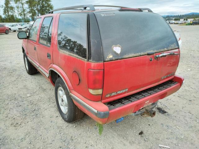 Photo 3 from auction – 1997 CHEVROLET BLAZER with VIN 1GNDT13W2VK152590