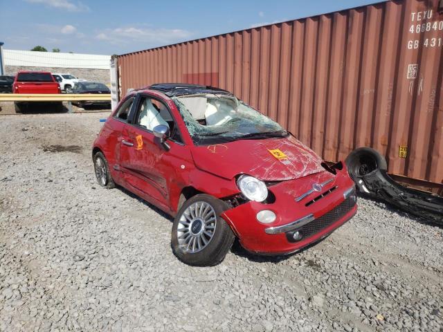 FIAT 500 LOUNGE 2012 with VIN 3C3CFFCR0CT366089 - Photo from auction
