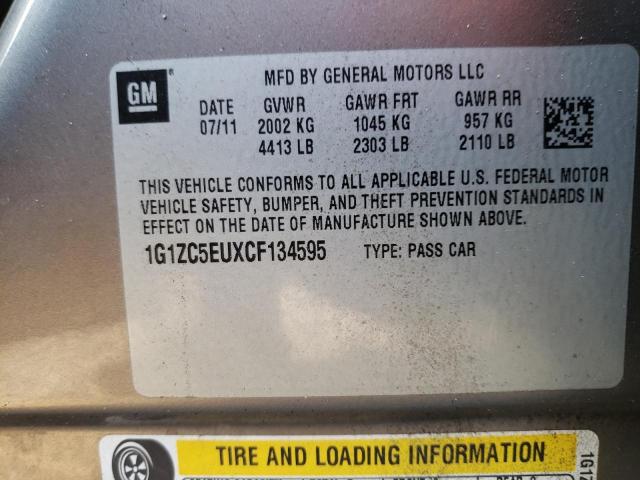 Photo 10 from auction – 2012 CHEVROLET MALIBU 1LT with VIN 1G1ZC5EUXCF134595