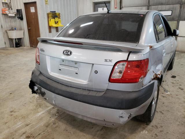 Photo 9 from auction – 2008 KIA RIO BASE with VIN KNADE123686338198