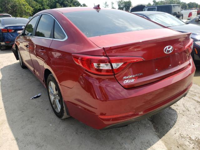 Photo 3 from auction – 2017 HYUNDAI SONATA SE with VIN 5NPE24AF2HH453190