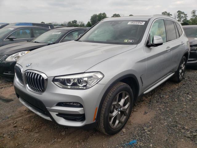 Photo 2 from auction – 2020 BMW X3 XDRIVE3 with VIN 5UXTY5C04L9D17411