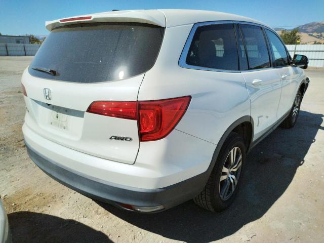 Photo 4 from auction – 2017 HONDA PILOT EX with VIN 5FNYF6H33HB008786