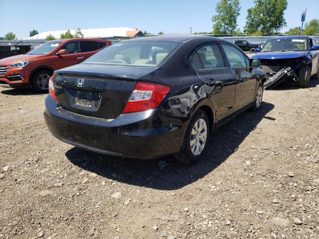 Photo 4 from auction – 2012 HONDA CIVIC LX with VIN 19XFB2F58CE078122