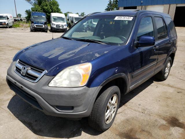 Photo 2 from auction – 2002 HONDA CR-V EX with VIN JHLRD78872C050106