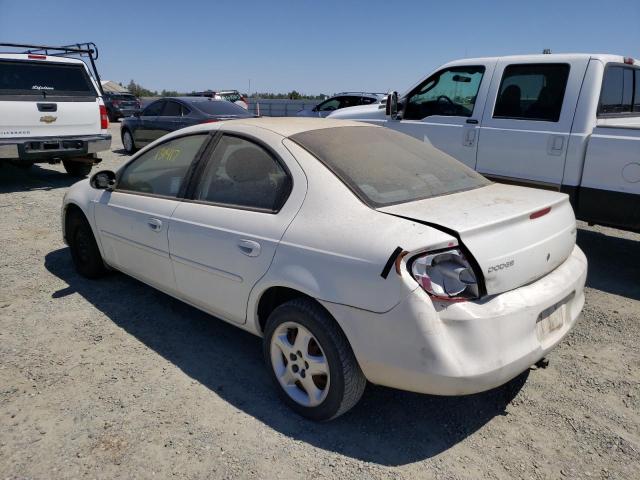 Photo 3 from auction – 2002 DODGE NEON SE with VIN 1B3ES46C02D509866
