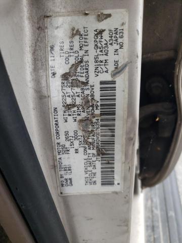 Photo 10 from auction – 1997 TOYOTA 4RUNNER SR with VIN JT3HN86R0V0076354