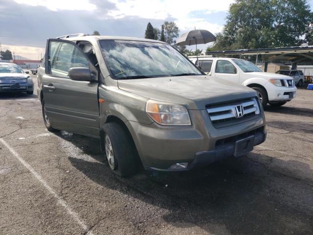 HONDA PILOT EX 2007 with VIN 5FNYF28427B030889 - Photo from auction