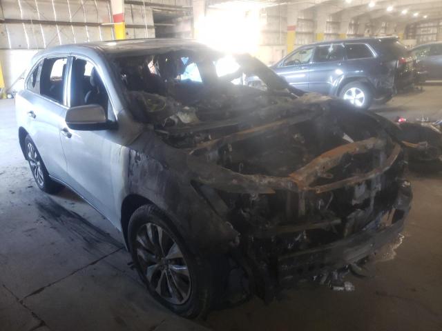 ACURA MDX TECHNO 2016 with VIN 5FRYD4H62GB033938 - Photo from auction