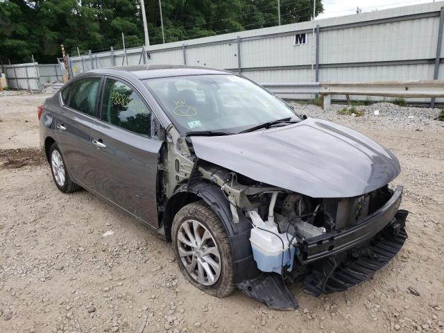 NISSAN SENTRA S 2019 with VIN 3N1AB7AP3KY351371 - Photo from auction