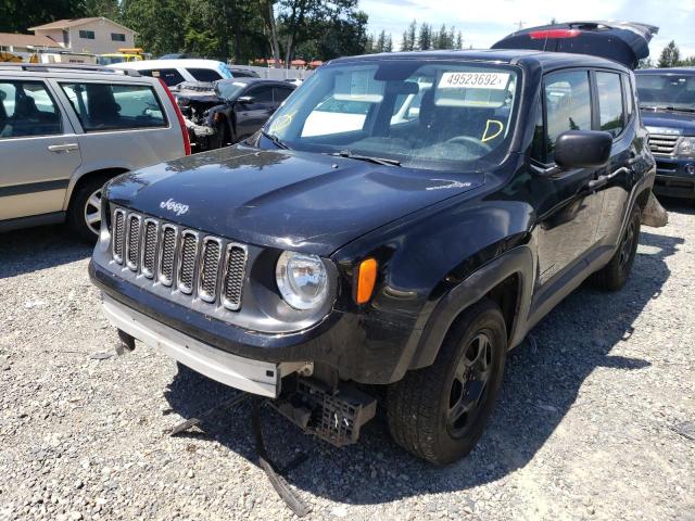 Photo 2 from auction – 2016 JEEP RENEGADE S with VIN ZACCJAAW8GPC59164