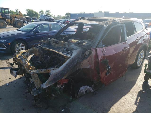 Photo 2 from auction – 2021 TOYOTA HIGHLANDER with VIN 5TDDZRBH5MS131975