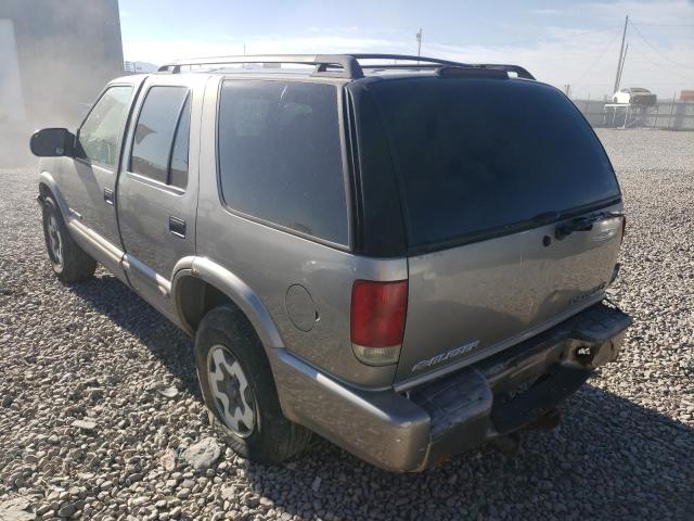 Photo 3 from auction – 2003 CHEVROLET BLAZER with VIN 1GNDT13X23K158234