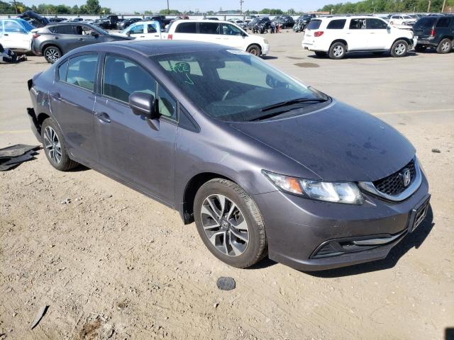 HONDA CIVIC EX 2014 with VIN 19XFB2F81EE259172 - Photo from auction