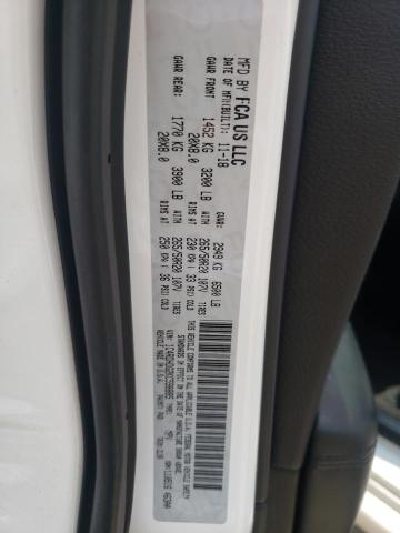Photo 10 from auction – 2019 DODGE DURANGO GT with VIN 1C4RDHDG2KC598885