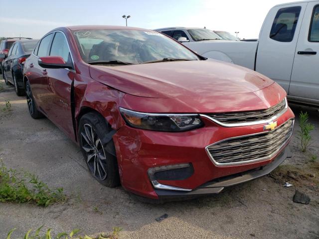 CHEVROLET MALIBU LT 2017 with VIN 1G1ZE5ST3HF266885 - Photo from auction