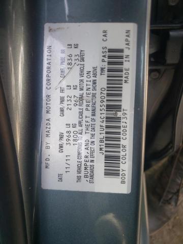 Photo 10 from auction – 2012 MAZDA 3 I with VIN JM1BL1UF4C1559070