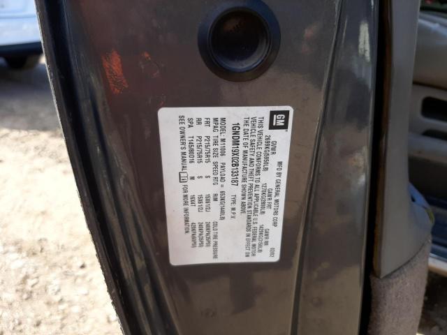 Photo 10 from auction – 2002 CHEVROLET ASTRO with VIN 1GNDM19X02B133187