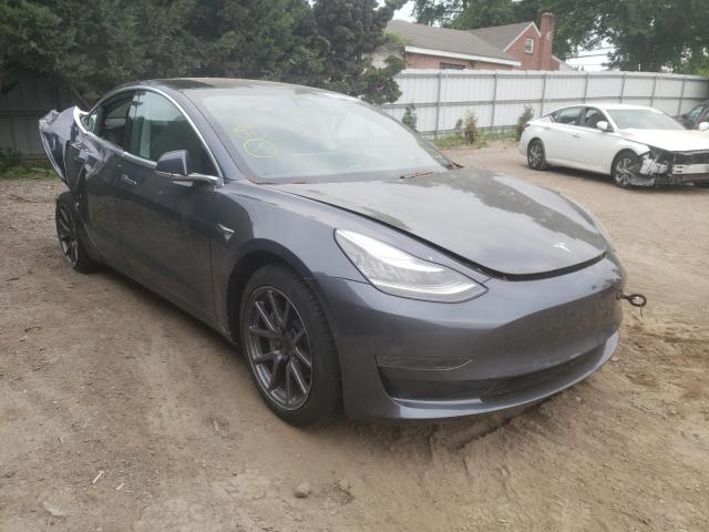 TESLA MODEL 3 2020 with VIN 5YJ3E1EAXLF796848 - Photo from auction