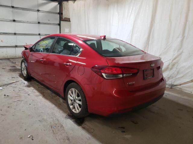 Photo 3 from auction – 2017 KIA FORTE LX with VIN 3KPFL4A7XHE096713