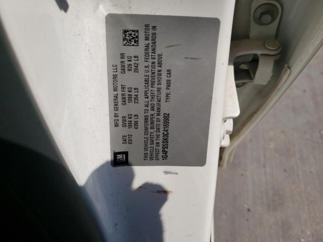 Photo 10 from auction – 2012 BUICK VERANO with VIN 1G4PS5SK0C4169982