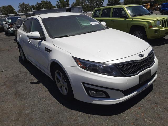 KIA OPTIMA LX 2015 with VIN KNAGM4A75F5664437 - Photo from auction