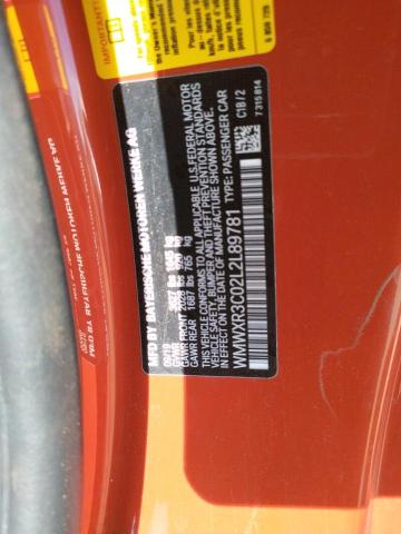 Photo 10 from auction – 2020 MINI COOPER with VIN WMWXR3C02L2L89781