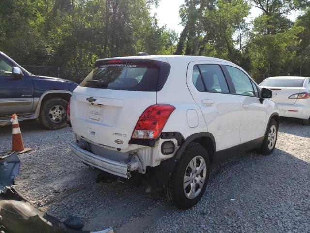 Photo 4 from auction – 2016 CHEVROLET TRAX LS with VIN KL7CJKSB5GB641242