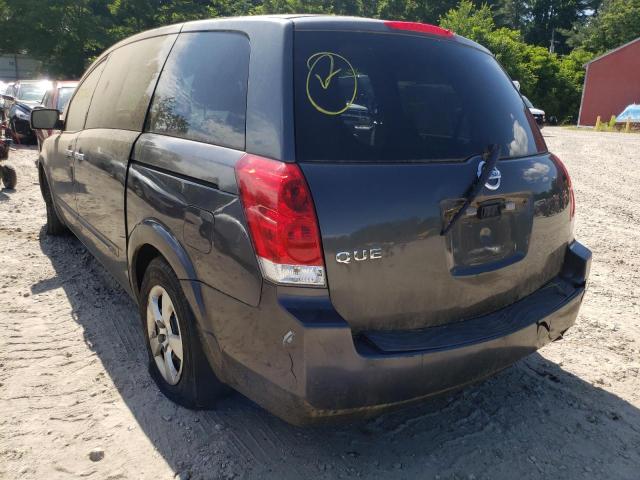 Photo 3 from auction – 2007 NISSAN QUEST with VIN 5N1BV28U77N138186