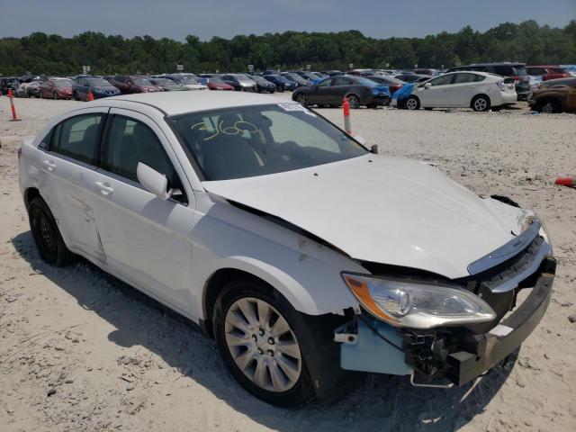 CHRYSLER 200 LX 2013 with VIN 1C3CCBAGXDN723640 - Photo from auction