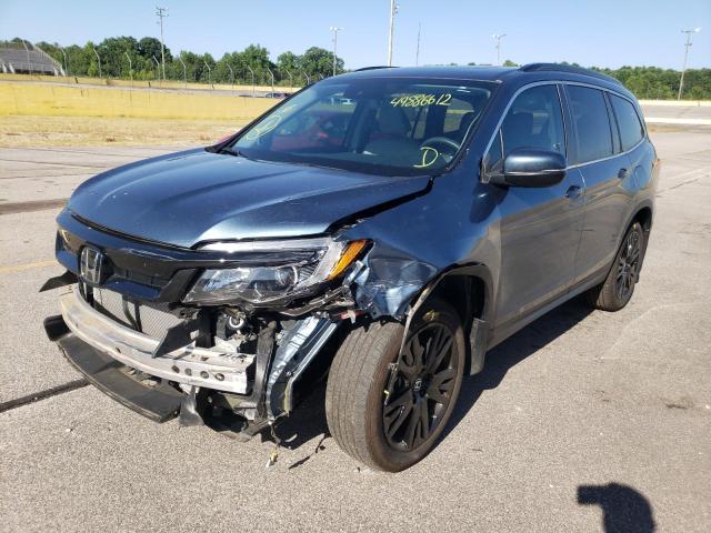 Photo 2 from auction – 2021 HONDA PILOT SE with VIN 5FNYF5H29MB004835