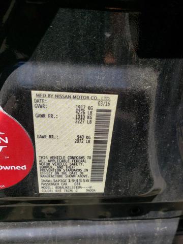 Photo 10 from auction – 2016 NISSAN ALTIMA 2.5 with VIN 1N4AL3AP1GC193556